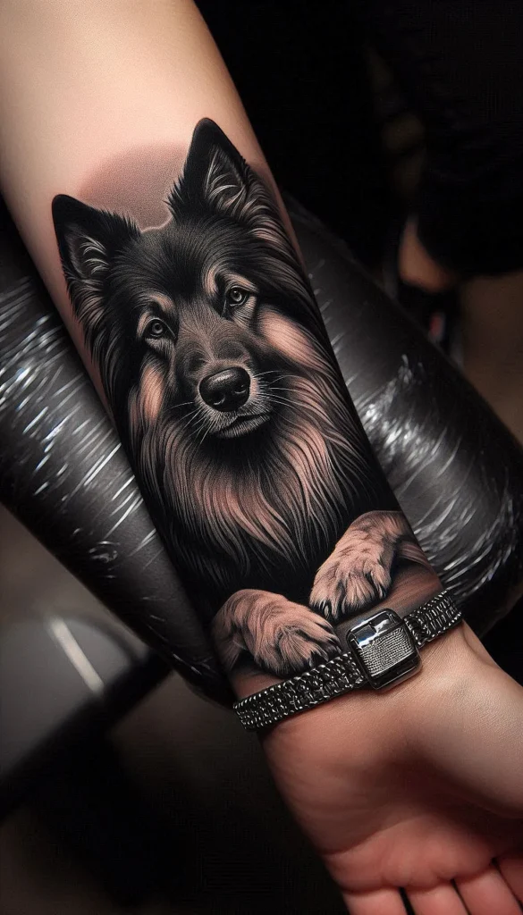 Alsatian Tattoos