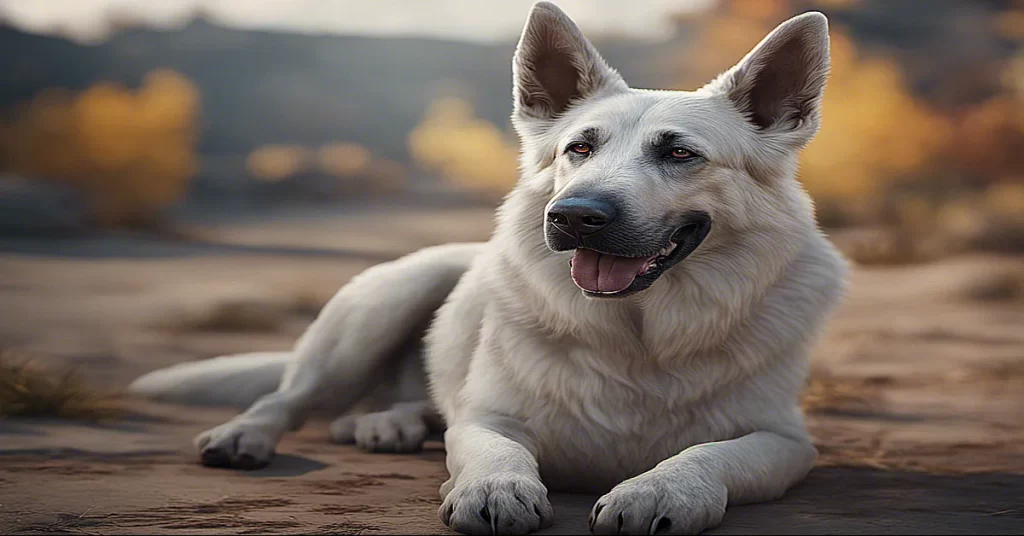 white german shepherd