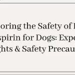 Is Baby Aspirin Safe for Dogs