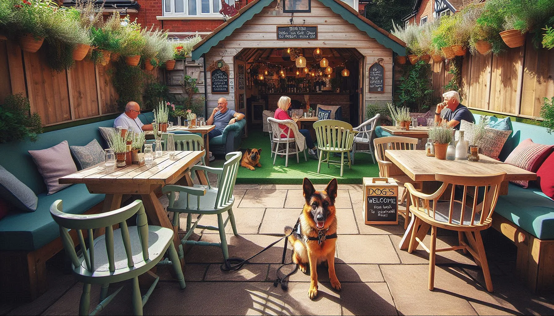 Top 10 Man's best friend-Friendly Eateries in the UK for German Shepherd Lovers