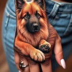 Alsatian Tattoo