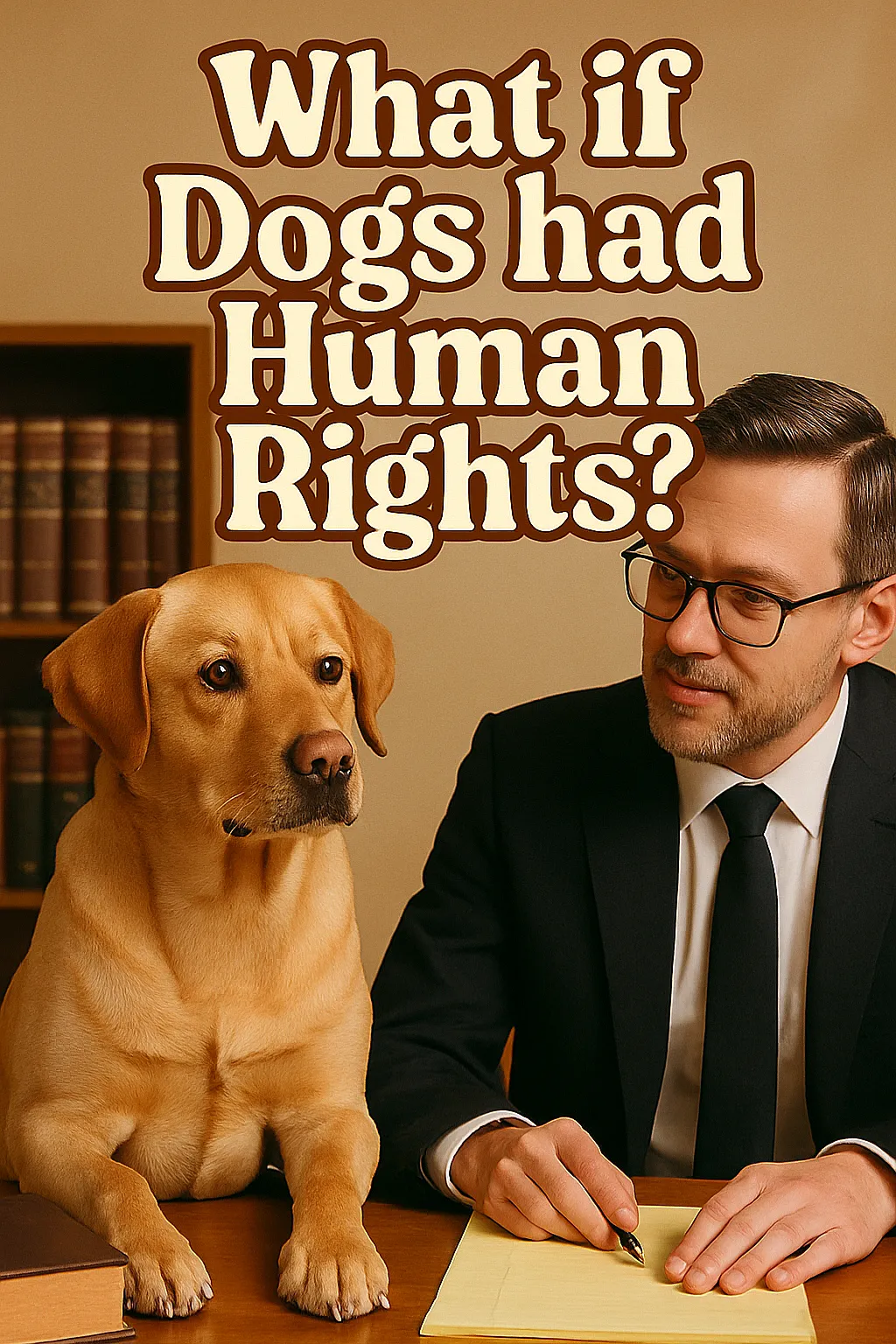 Dog Thought Expriment: what if Dogs had Human Rights?