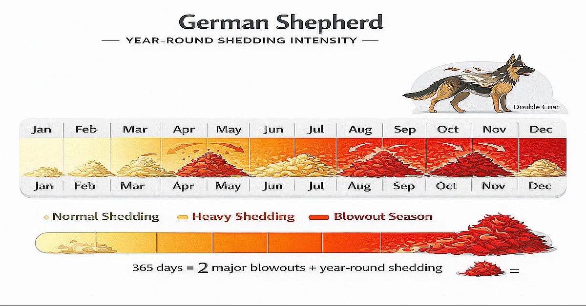 Gallery Detail: German Shepherd Shedding Ultimate Coat Care Routine 2026